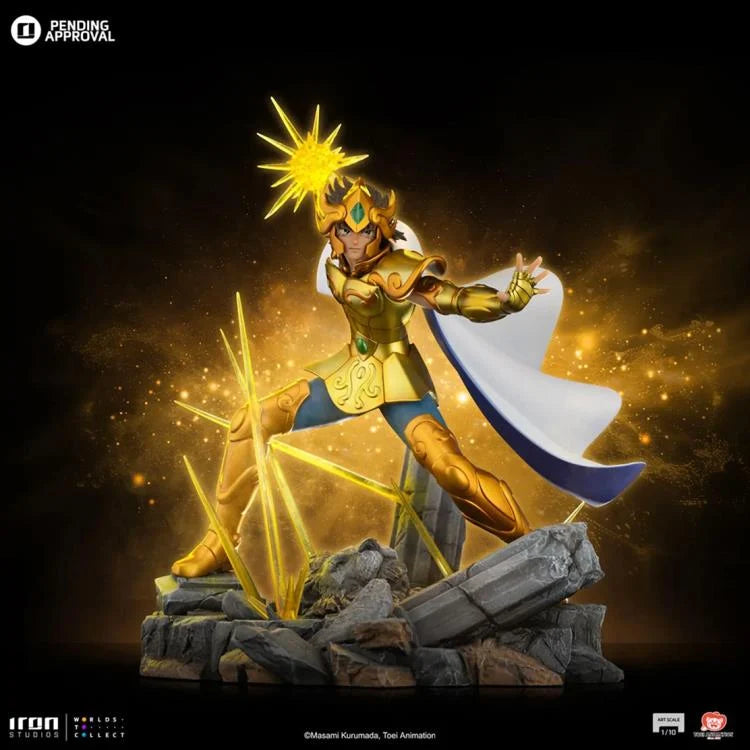 Iron Studios Saint Seiya Leo Aiolia 1/10 Art Scale Limited Edition Statue