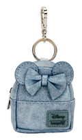 Loungefly - Minnie Glitter Bag Charms, close-up detail