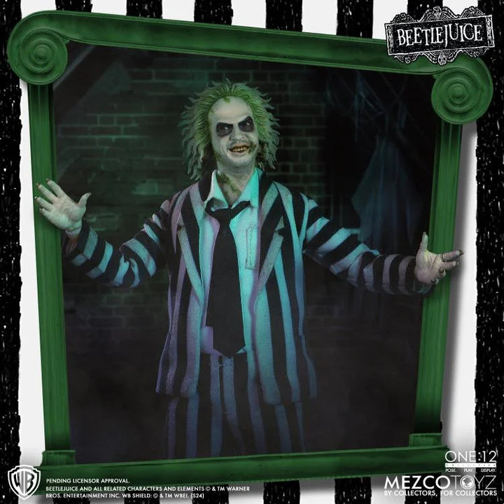 Mezco Beetlejuice (1988) One:12 Collective Beetlejuice Deluxe Edition