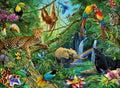 Jungle 200 Piece XXL Jigsaw Puzzle - Image