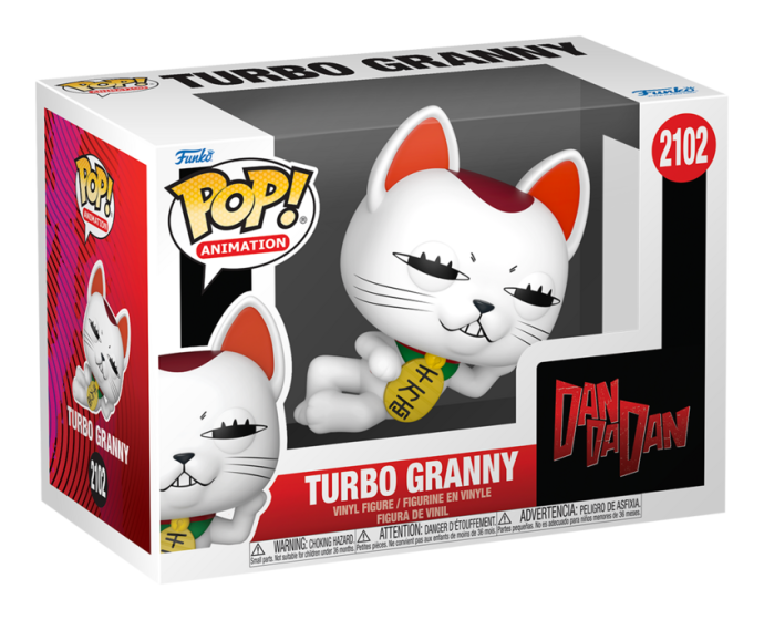 Pop! Vinyl Dandadan Turbo Granny Cat