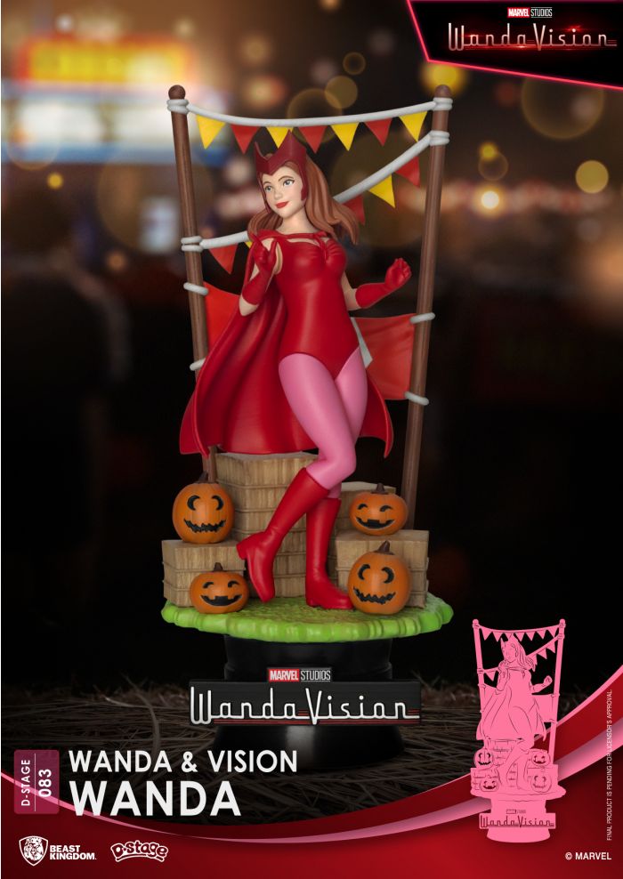 Beast Kingdom Wanda (Scarlet Witch) WandaVision D-Stage 083 Diorama Figure