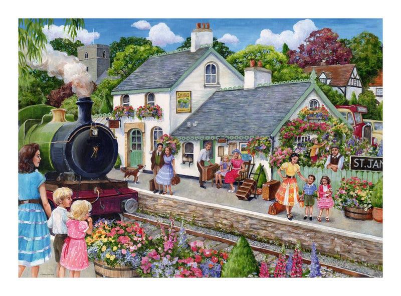 Whistle Stop Cottage, 1000pc - Image