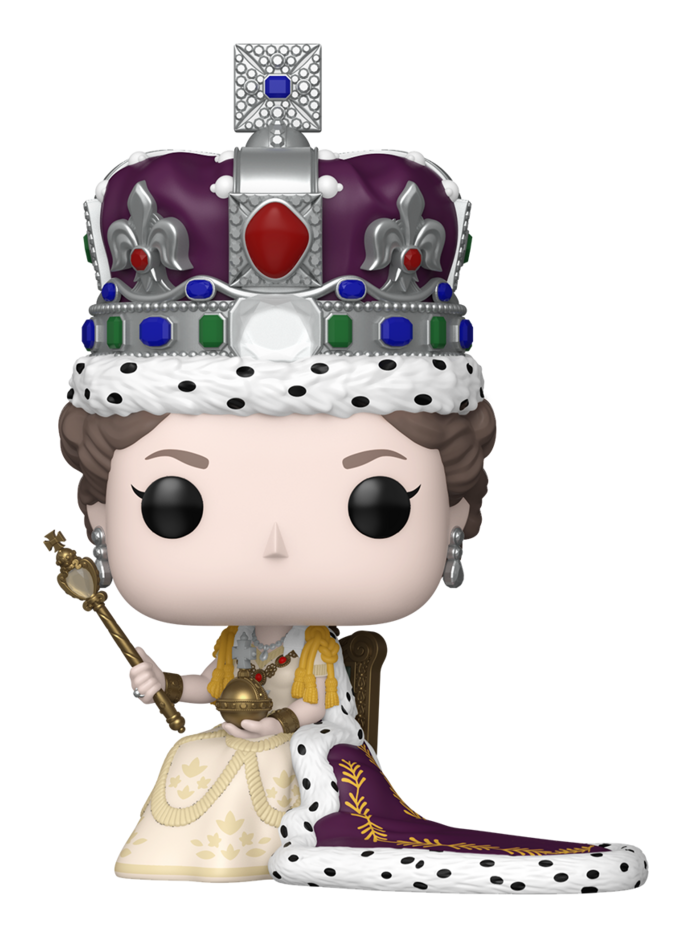 Queen Elizabeth II (Coronation) Funko Pop! Premium Vinyl Figure
