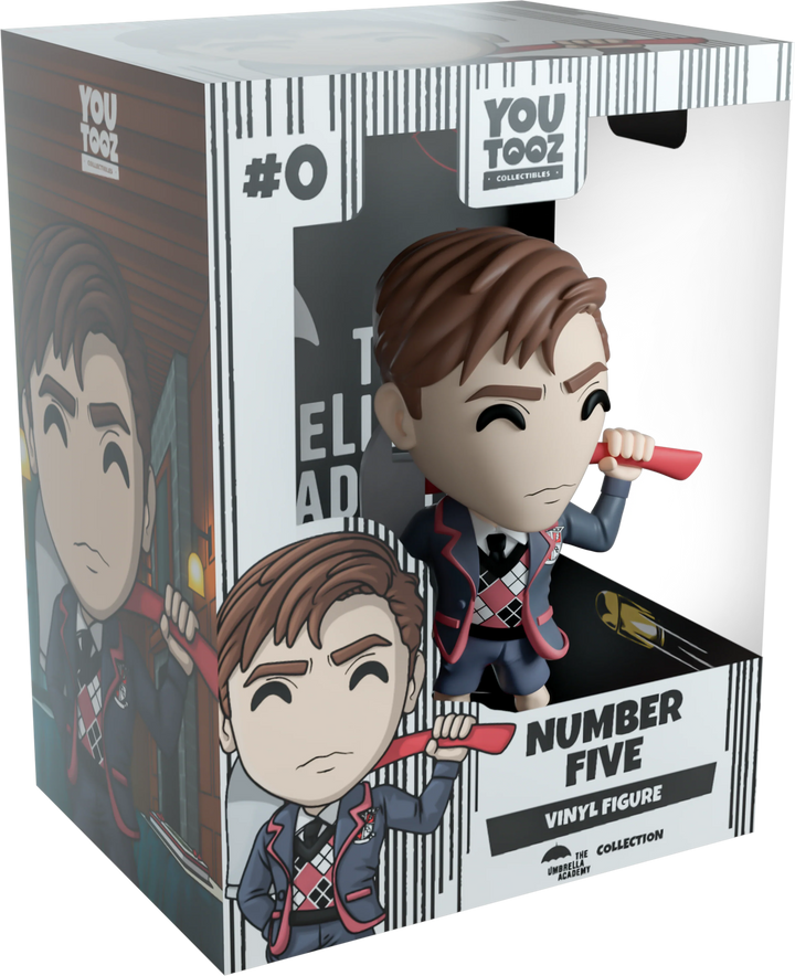 Youtooz Umbrella Academy Number Five 4.6" Scale Vinyl Figure