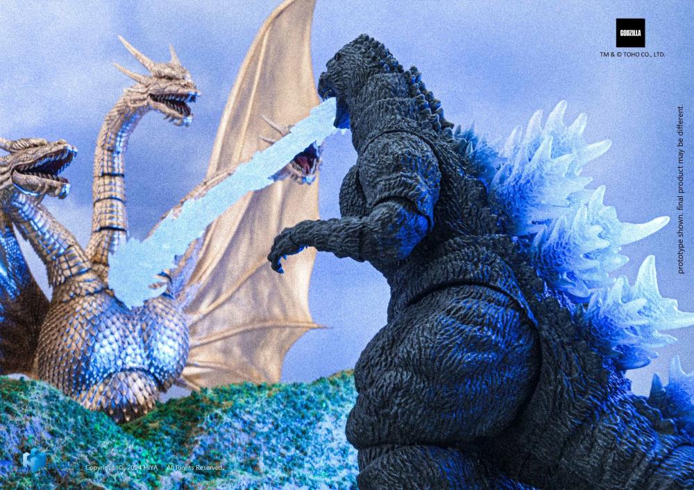 Godzilla vs. King Ghidorah Godzilla (Heat Ray Hokkaido Version) PX Previews Exclusive Action Figure