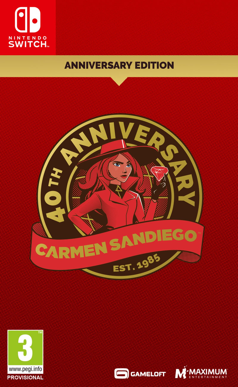 Carmen Sandiego 40th Anniversary Edition - Nintendo Switch