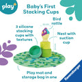 Play+ 3-in-1 Stacking Cups: Bird's Nest