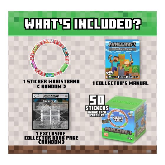 Sticki Rolls Minecraft Capsules