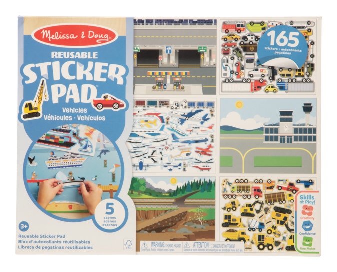 Melissa & Doug - Reuseable St Pad In Tray (Case of 20)