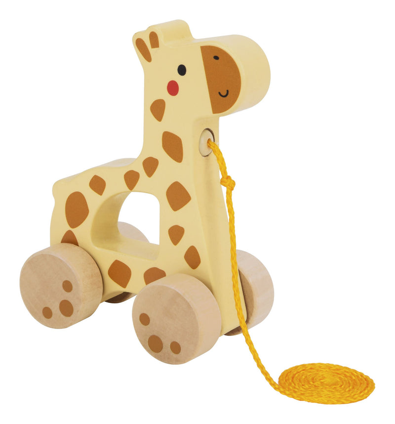 Wooden Pull Along Giraffe - Image
