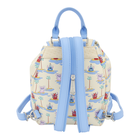 Loungefly - Disney Stitch, Angel & Leroy Mini Backpack
