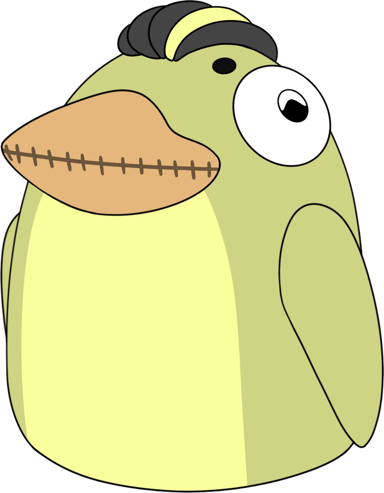 Youtooz Official Doki Doki Literature Club! Mr.Bird 9" Plush