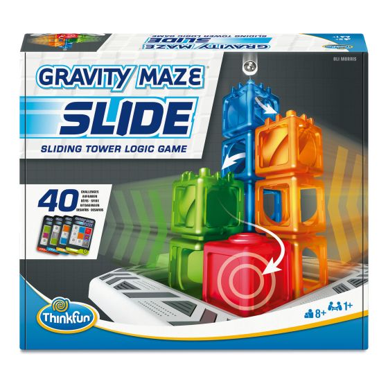 Gravity Maze Slide Game