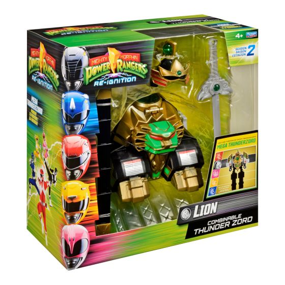MMPR Deluxe Combinable Thunderzord - Lion