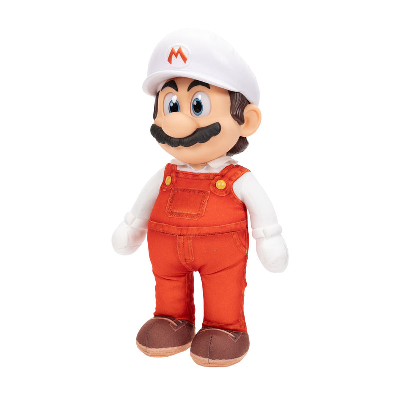The Super Mario Galaxy Movie - 15" Posable Plush - Fire Mario - Image