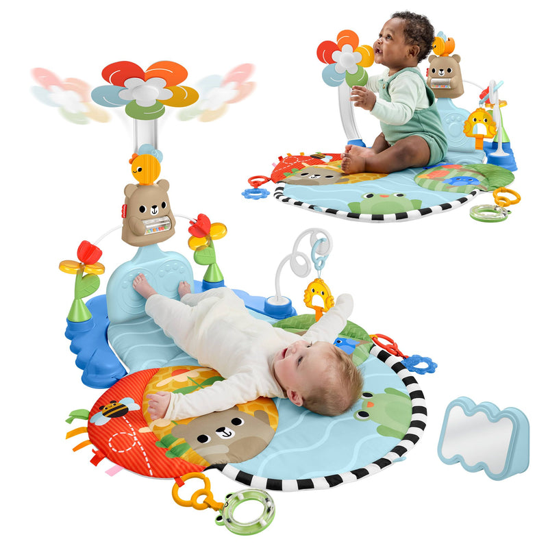 Fisher-Price Baby Play Mat 3-in-1 Kick & Sway Gym - Image