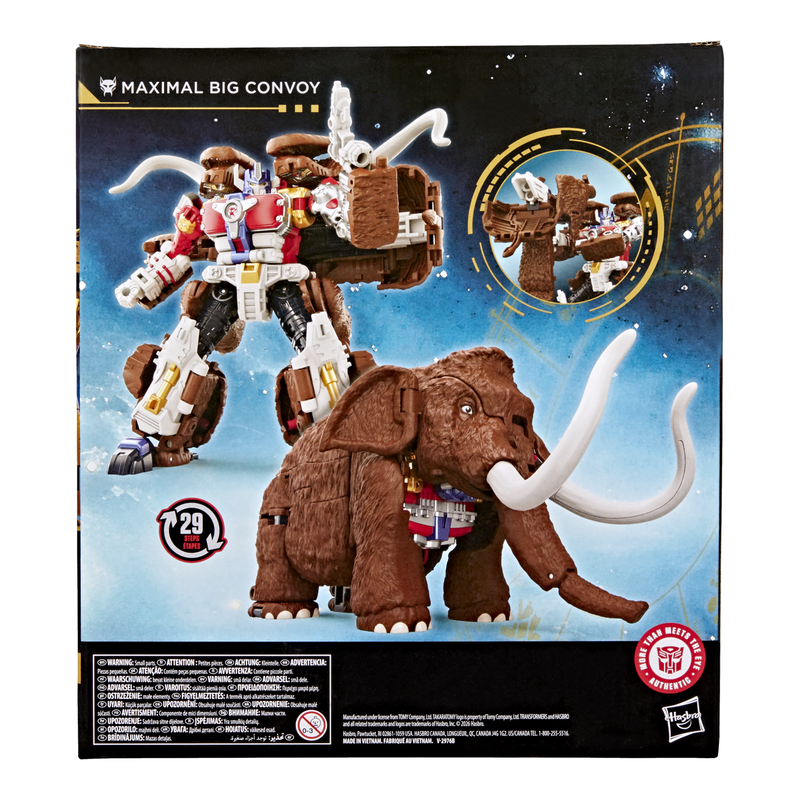 Transformers Age of the Primes Leader Class Maximal Big Convoy (Case of 2)