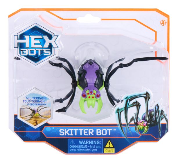 Hexbots Skitter Bot Green Spider