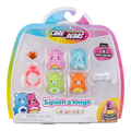 Squishalongs - 4 Fig.Pack (Care Bears Style 1)