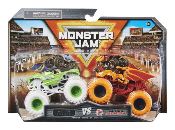 Monster Jam 1:64 Die-Cast Trucks 2-Pack