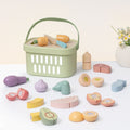 Wooden Cutting Food Set