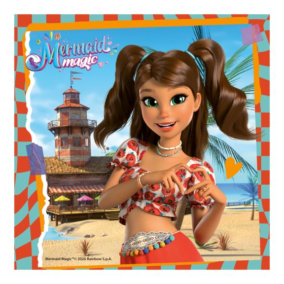 Mermaid Magic 3x49 Piece Jigsaw Puzzle