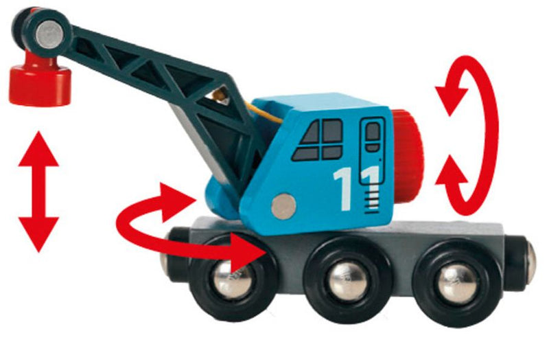 Brio World Harbour Freight Ship & Crane - Image