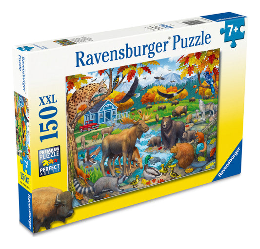 Wildlife Gathering 150 Piece XXL Jigsaw Puzzle