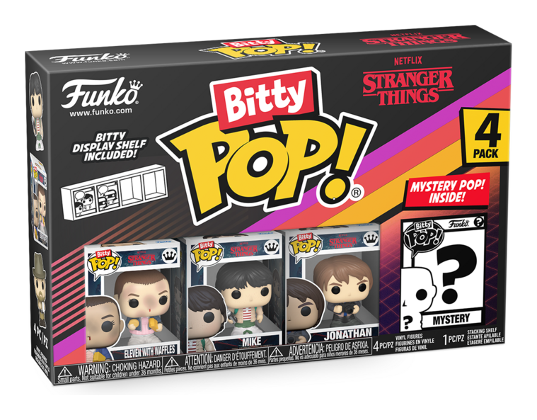 Bitty Pop! Stranger Things - Eleven 4 Pack - Image