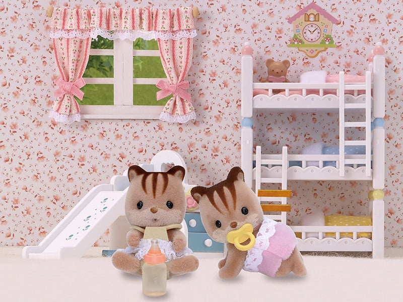 Sylvanian Families Walnut Squirrel Twins - Image 3