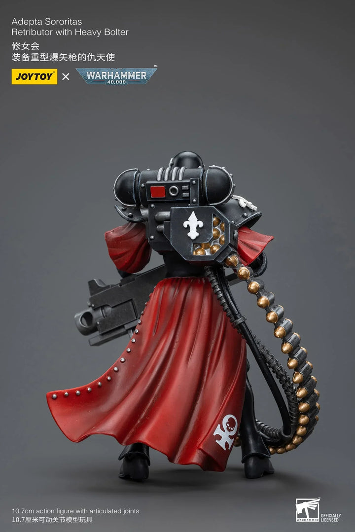 Warhammer 40k Adepta Sororitas Retributor with Heavy Bolter 1/18 Scale Action Figure