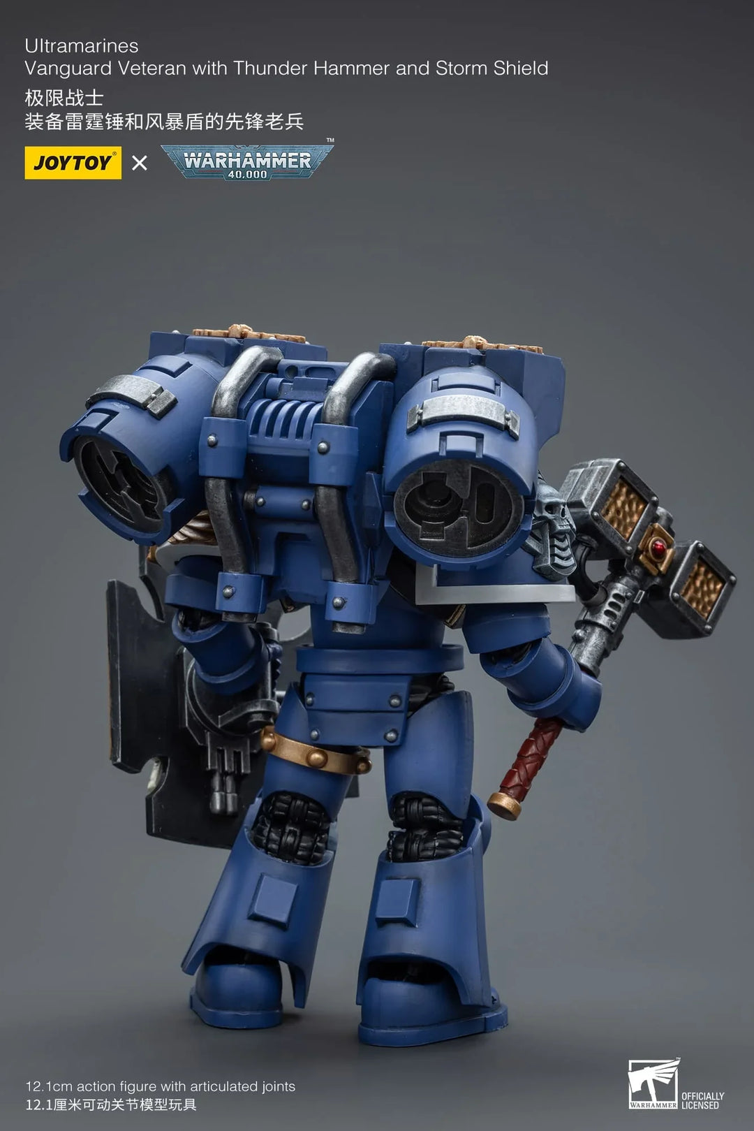 JoyToy Ultramarines Vanguard Veteran Sergeant Warhammer 40K 1/18 Scale Action Figure