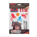 Set of 43 Stranger Things Temporary Tattoos, packaging shot