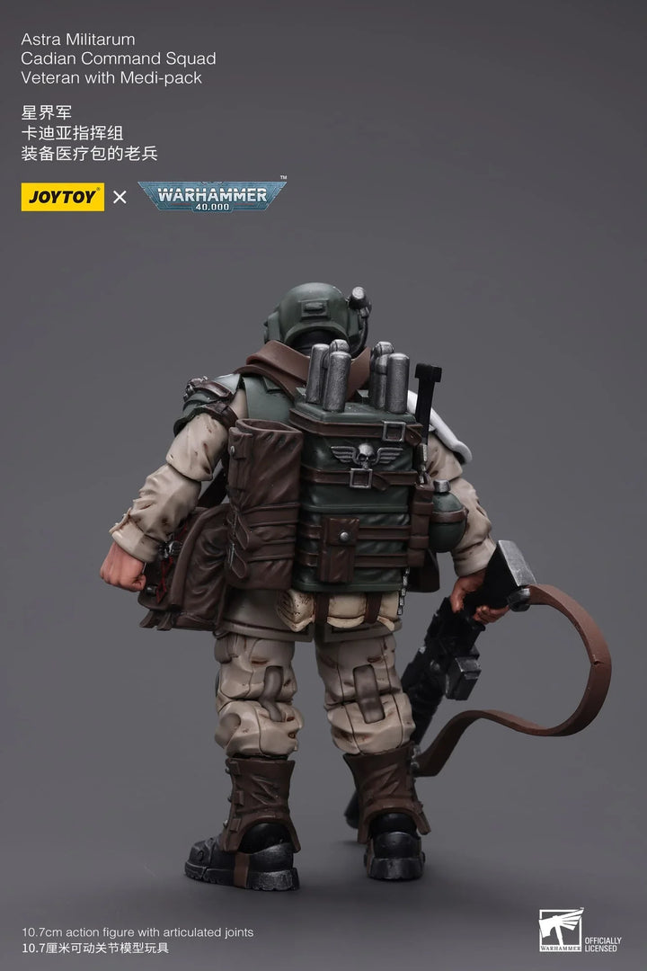 JoyToy Veteran with Medi pack Warhammer 40K 1/18 Scale Action Figure