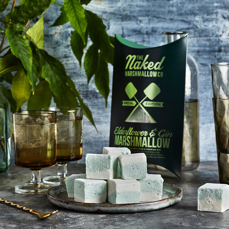 Elderflower & Gin Gourmet Marshmallows collectible from THE MARSHMALLOW FACTORY