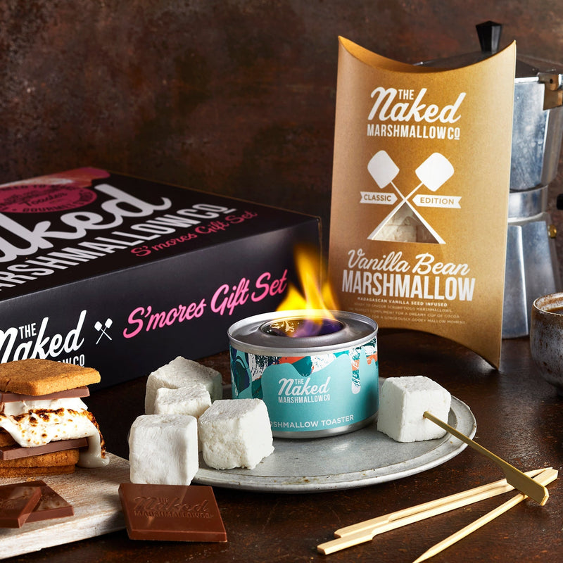 Luxury S'mores Gift Set collectible from THE MARSHMALLOW FACTORY