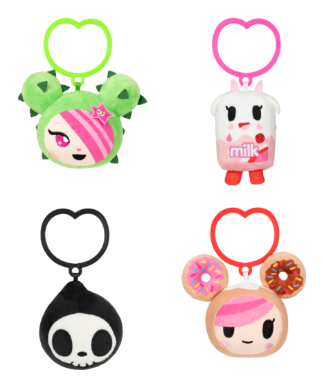 tokidoki 4" Plush Clips Assortment