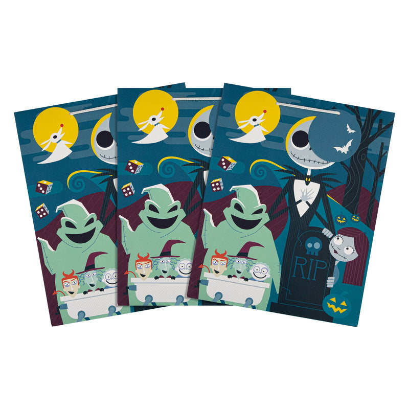 Large Gift Bags - Pack of 3 Disney The Nightmare Before Christmas Design