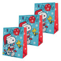 Large Christmas Gift Bags - Pack of 3 PEANUTS™ SNOOPY & WOODSTOCK Design