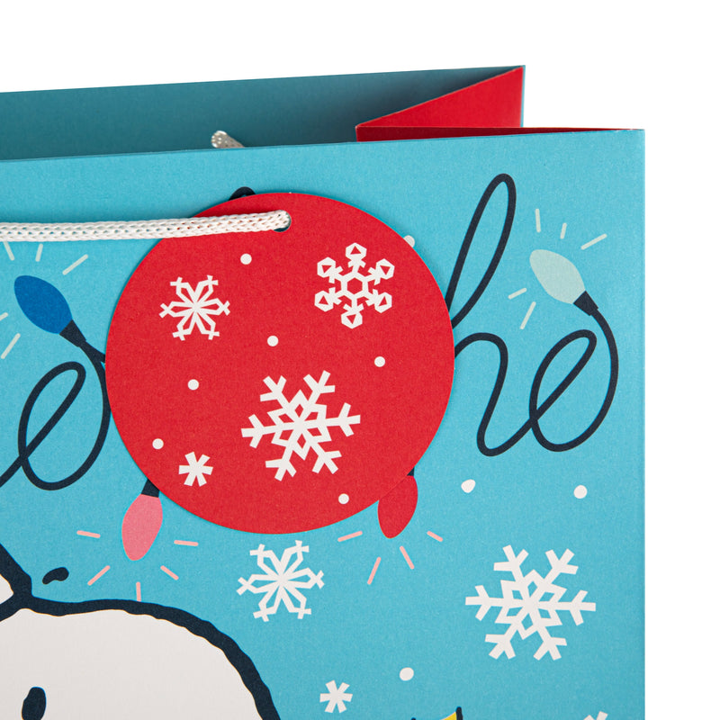 Large Christmas Gift Bags - Pack of 3 PEANUTS™ SNOOPY & WOODSTOCK Design