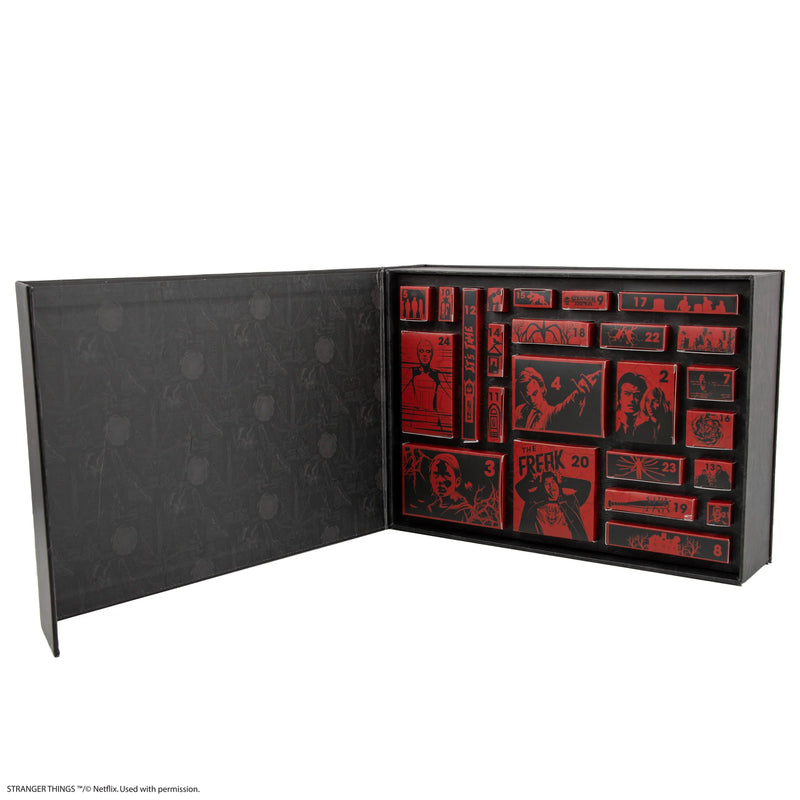 Stranger Things Deluxe Advent Calendar, rear view