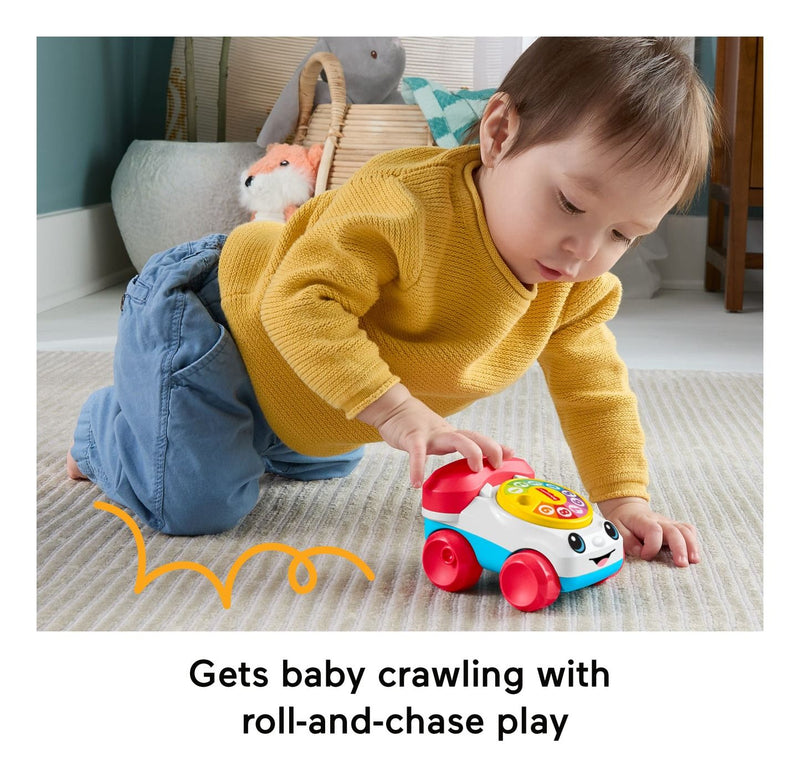 Fisher-Price Chatter Telephone Vehicle Push-Along Toy - Image