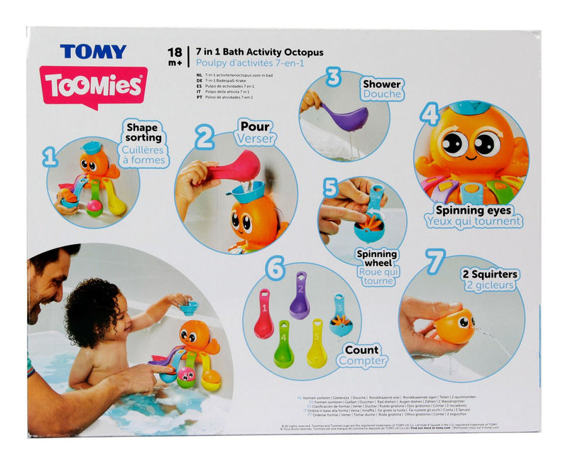 Toomies 7-in-1 Bath Activity Octopus - Image