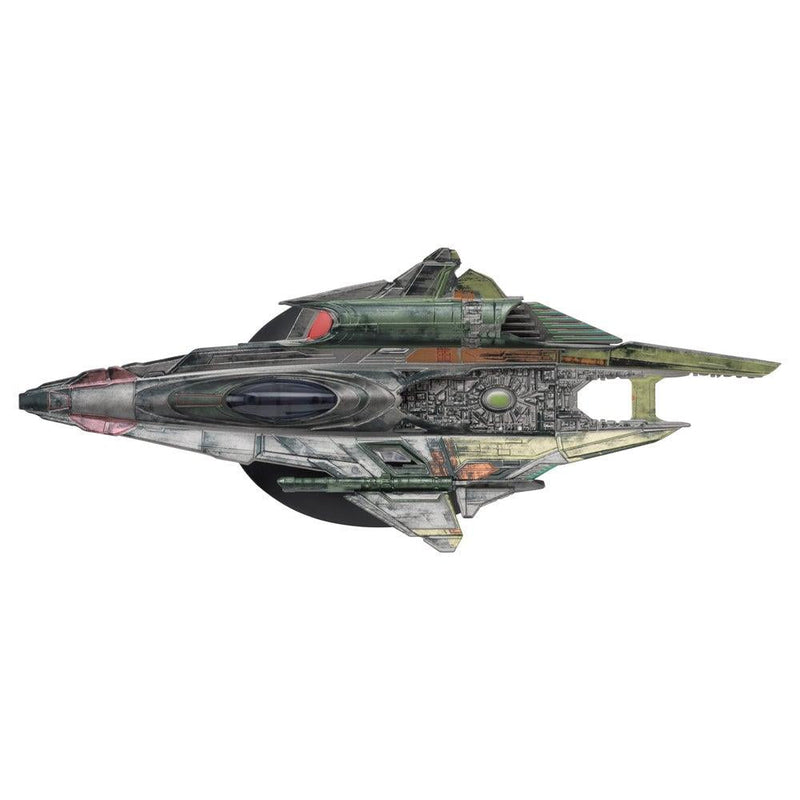 Seven of Nine’s Fenris Ranger Ship Die-Cast Model Picard (Eaglemoss / Star Trek), side angle