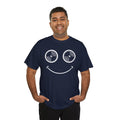 Vinyl Makes Me Happy Men's T-Shirt, in display