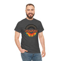 Vinyl Record Logo Men's T-Shirt, side angle