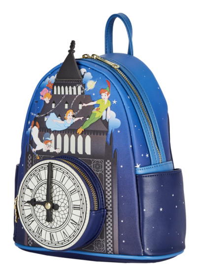 Loungefly Peter Pan Glow Clock Mini Backpack