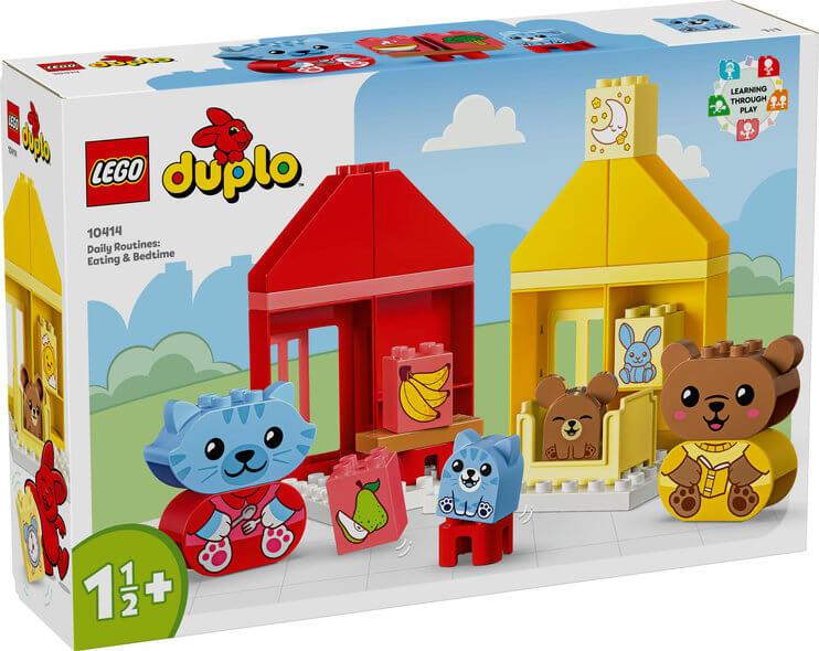 Lego Duplo 10414 My First Daily Routines: Eating & Bedtime for Ages 18M+, rear view