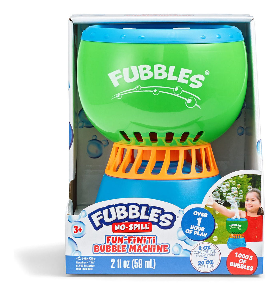 Fubbles No Spill Fun Finiti 59mL Bubble Machine